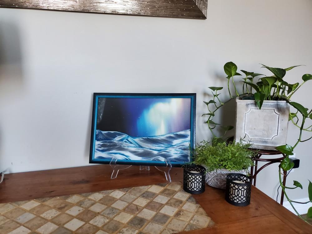 Aurora Borealis Movie Moving Sand Art- By Klaus Bosch - Customer Photo From Susan s.