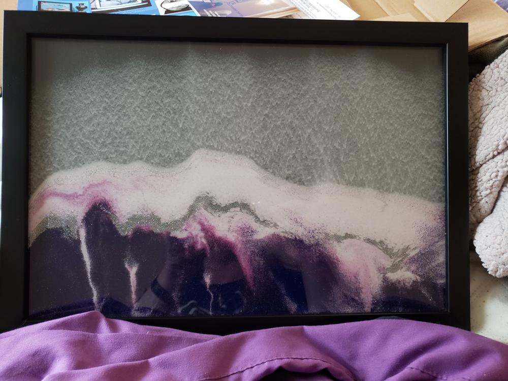 (NEW!) Diamond Ring Movie Moving Sand Art- By Klaus Bosch - Customer Photo From Tonya C.