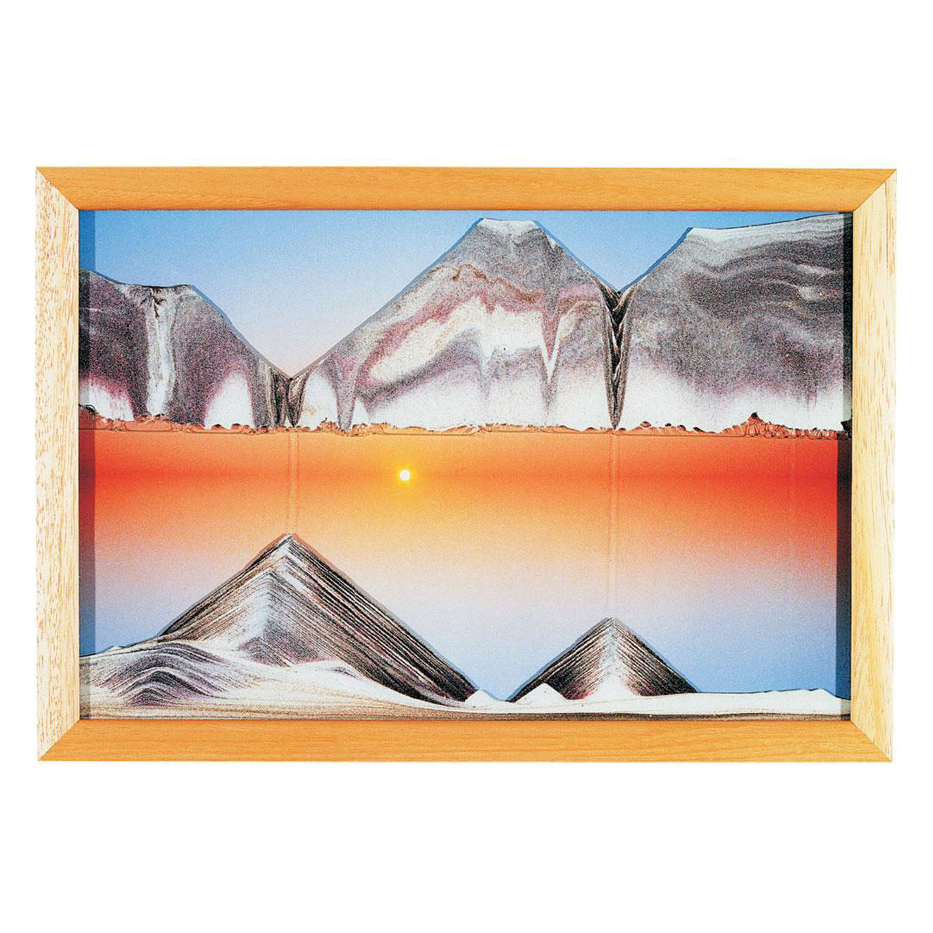 Picture of KB Collection Movie Sunset Sand Picture- By Klaus Bosch Sold by MovingSandArt.com