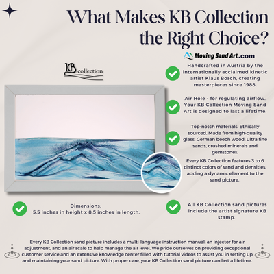 New Horizon Ocean View Moving Sand Art- By Klaus Bosch